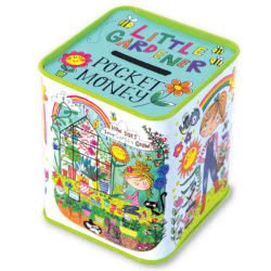 Little Gardener Money Box Tin