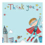 Super Hero Thank You Cards