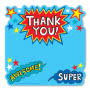 Super Hero Thank You Cards - Die Cut