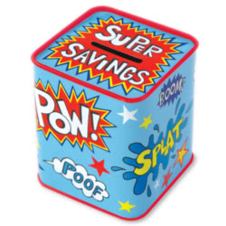 Super Savings Money Box Tin