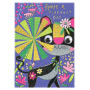 Walk On The Wild Side Panther Birthday Card Small Image