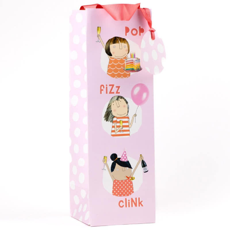 Rosie Made a ThingPop Fizz Clink Bottle Gift Bag