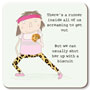 Runner Biscuit Coaster