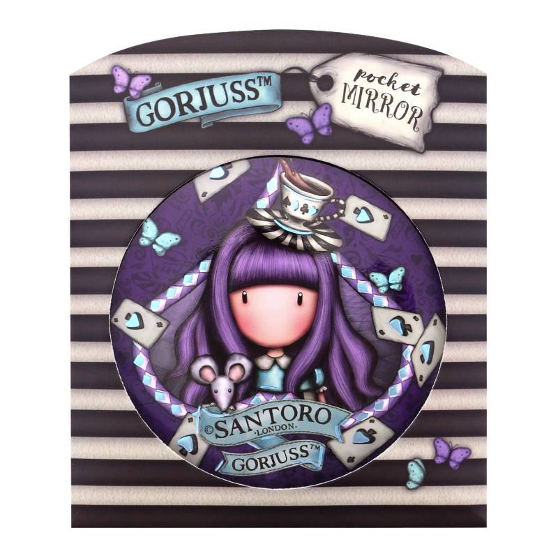 Santoro Gorjuss Wonderland Pocket Mirror A Little More Tea £4.75