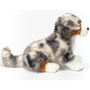 Teddy Hermann Australian Shepherd 30cm Soft Toy side view