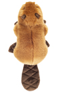 Teddy Hermann Beaver 28cm Plush Toy back view