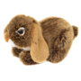 Teddy Hermann Brown Ram Rabbit 18cm Plush Toy side view