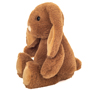 Teddy Hermann Cara Bunny Dark Brown 25cm Plush Toy side view