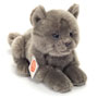 Carthusian Cat Lying 20cm Soft Toy