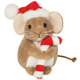 Christmas Mouse with Candy Cane Plush