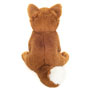 Teddy Hermann Fox Sitting 20cm Soft Toy back view