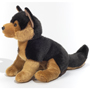 Teddy Hermann German Shepherd Puppy Sitting 30cm Plush Toy side view