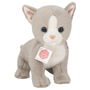 Grey Baby Cat 24cm Plush Toy