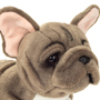 Teddy Hermann Grey French Bulldog 30cm Soft Toy face