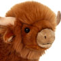 Teddy Hermann Highland Cow 28cm head