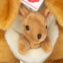 Teddy Hermann Kangaroo with Baby 30cm Plush Toy roo