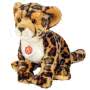 Leopard Sitting 27cm Soft Toy