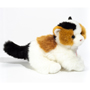 Teddy Hermann Lucky Cat 24cm Plush Toy side view