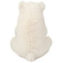 Teddy Hermann Polar Bear Sitting 35cm plush toy back view