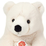 Teddy Hermann Polar Bear Sitting 35cm plush toy head