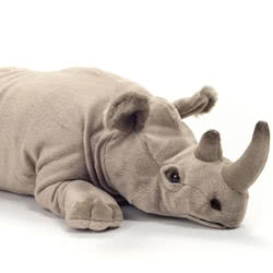 Rhinoceros Lying 45cm Soft Toy