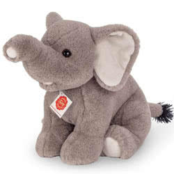 Sitting Elephant 35cm Soft Toy