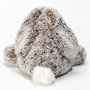 Teddy Hermann Grey Rabbit 28 cm Soft Toy back view