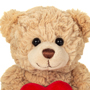 Teddy Hermann Teddy with Heart 20cm Plush Toy face