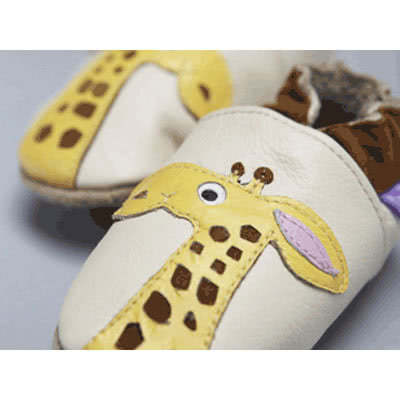 Lofty Giraffe Baby Leather Pre Shoes