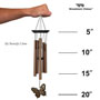 Woodstock Chimes My Butterfly Musical Wind Chime size