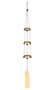 Temple Bells Trio - Brass Wind Chime Small Image