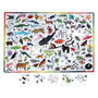 Eeboo Beautiful World 100 Piece Puzzle made