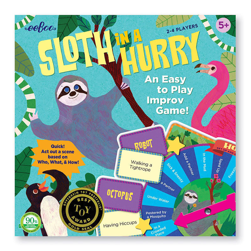 EebooSloth In A Hurry Game 